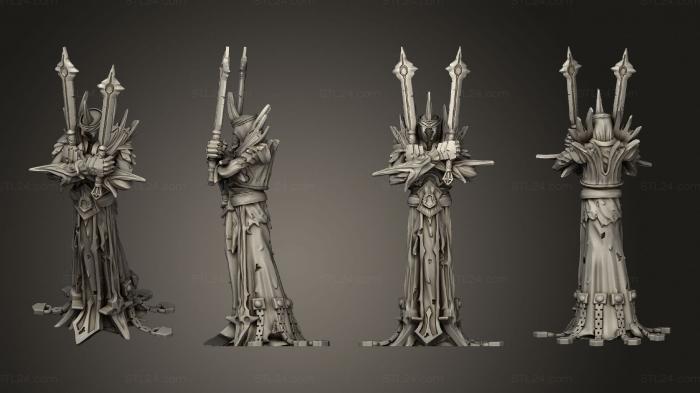Military figurines (Revenant A, STKW_11555) 3D models for cnc