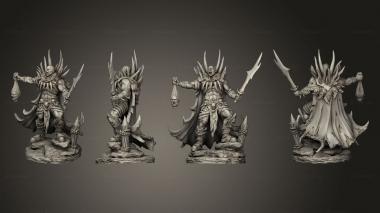 Military figurines Rhel Corrupted Barbarian  2 3d model