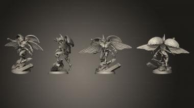 Military figurines Rhino Brute base 001 3d model