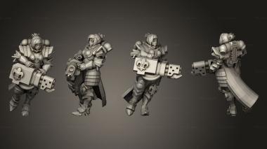 Military figurines Rhino Proxy Retributor Remix 2 3d model