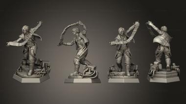 Military figurines Rick Hikaso 3d model