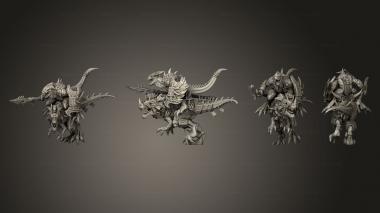 Military figurines Rider Detail 3d model