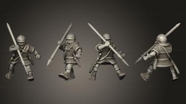 Military figurines Rider 10 3d model