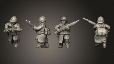 Military figurines RIFLEMAN 02 3d model
