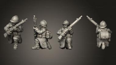 Military figurines RIFLEMAN 06 3d model