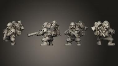 Military figurines RIFLEMAN 26 3d model