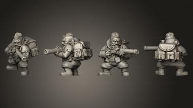 Military figurines RIFLEMAN 28 3d model
