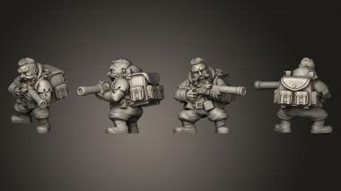 Military figurines RIFLEMAN 29 3d model