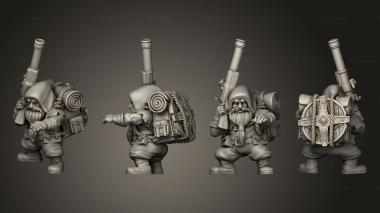 Military figurines RIFLEMAN 31 3d model