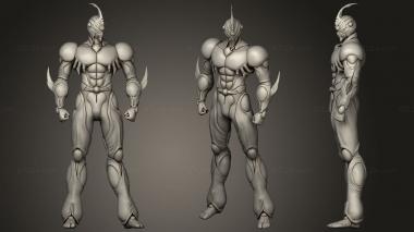 Military figurines Guyver II update 22 3d model