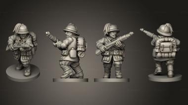 Military figurines RIFLEMAN 67 3d model