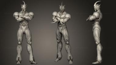 Military figurines Guyver III update 2 3d model