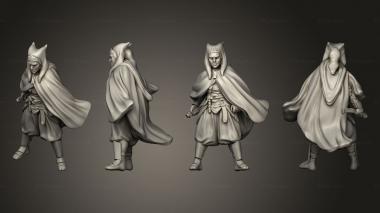 Military figurines righteous sage 02 3d model