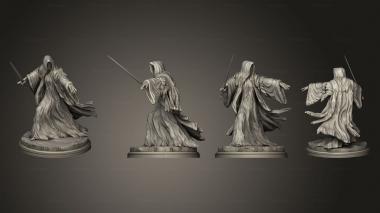 Military figurines Ring Wraith 3d model