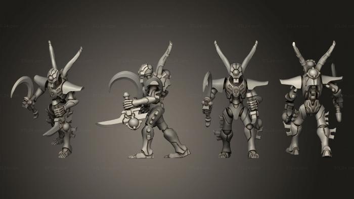 Military figurines (Risen 05, STKW_11699) 3D models for cnc