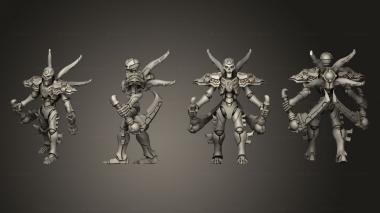 Military figurines Risen 06 3d model