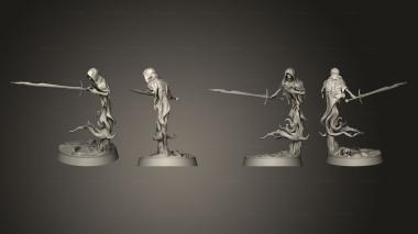 Military figurines Risen Guard 01 3d model
