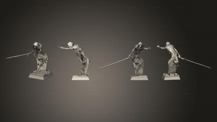 Military figurines (Risen Guard 02, STKW_11703) 3D models for cnc