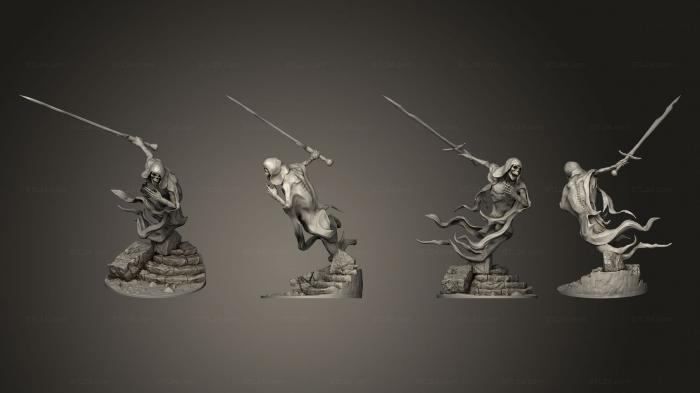 Military figurines (Risen Guard 03, STKW_11704) 3D models for cnc