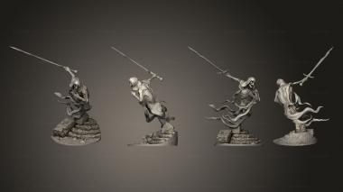 Military figurines Risen Guard 03 3d model