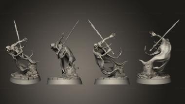 Military figurines Risen Guard 05 3d model