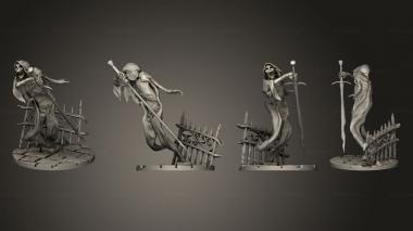 Military figurines Risen Guard 06 3d model