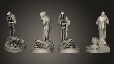 Military figurines Risen Guard 10 3d model