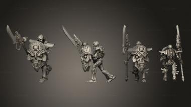 Military figurines Risen Spear 3d model