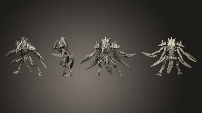 Military figurines (RL Annihilator Overseer  Sword, STKW_11713) 3D models for cnc