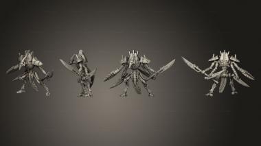 Military figurines RL Annihilator Overseer Spear 3d model