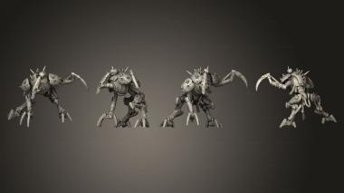 Military figurines RL Eaters 4 3d model
