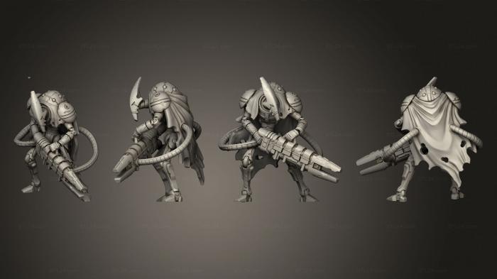 Military figurines (RL Warrior 03, STKW_11723) 3D models for cnc