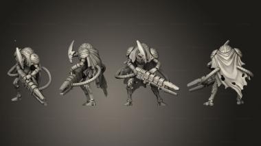 Military figurines RL Warrior 03 3d model