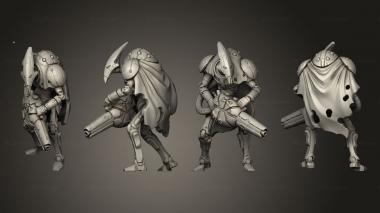 Military figurines RL Warrior 04 3d model