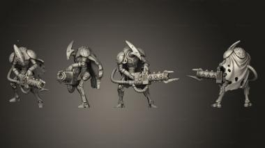 Military figurines RL Warrior 05 3d model
