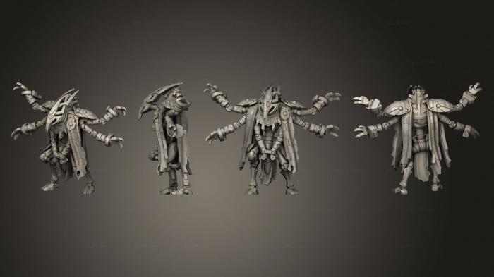 Military figurines (Robot Chained Tyrant RL 1, STKW_11737) 3D models for cnc