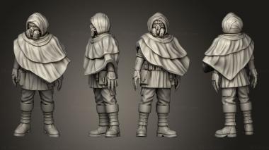 Military figurines Robot warrior 03 3d model