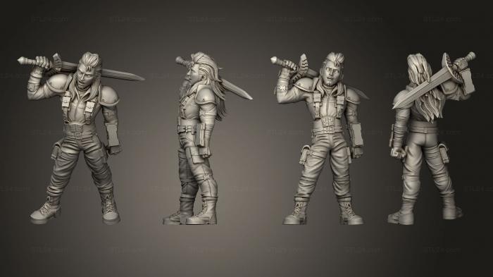 Military figurines (Roche VII, STKW_11749) 3D models for cnc