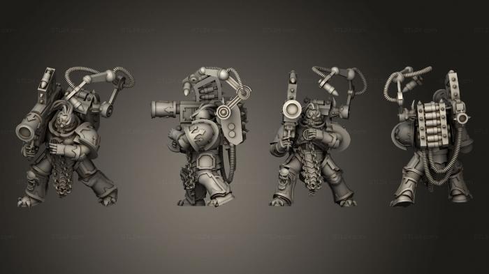Military figurines (Rocketlauncher 01, STKW_11751) 3D models for cnc