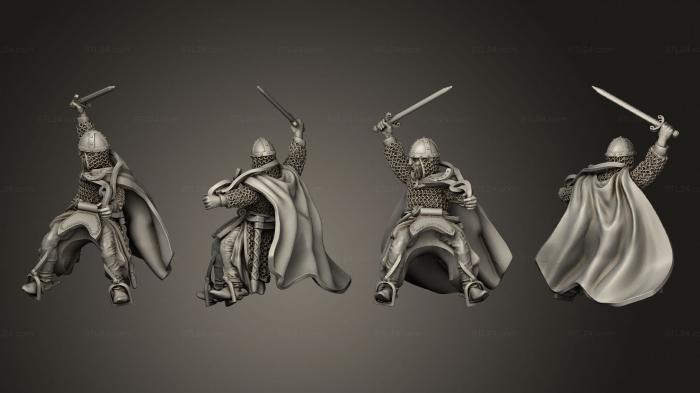 Military figurines (Rodrigo Diaz de Vivar el Cid, STKW_11755) 3D models for cnc
