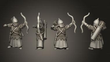 Military figurines ROMAN EASTERN ARCHER A 3d model