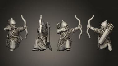 Military figurines ROMAN EASTERN ARCHER B 3d model