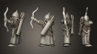 Military figurines ROMAN EASTERN ARCHER D 3d model