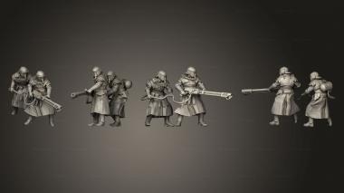 Military figurines Roman Flamers Purification through Holy Flame by That Evil One 3d model