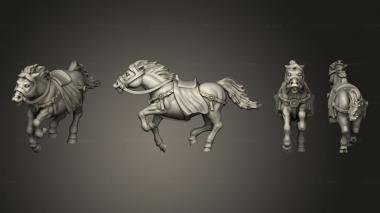 Military figurines ROMAN HORSE B 3d model