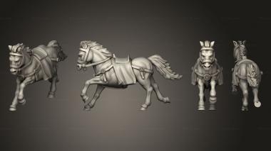 Military figurines ROMAN HORSE C 3d model