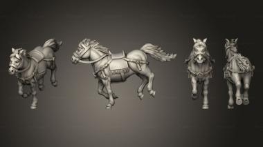 Military figurines ROMAN HORSE D 3d model