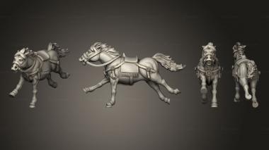Military figurines ROMAN HORSE E 3d model