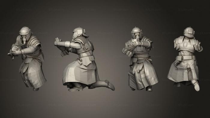 Military figurines (Roman Mortars Light by That Evil One Mortar 2, STKW_11770) 3D models for cnc