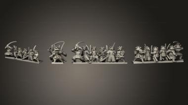 Military figurines Ronin Warrior 04 3d model